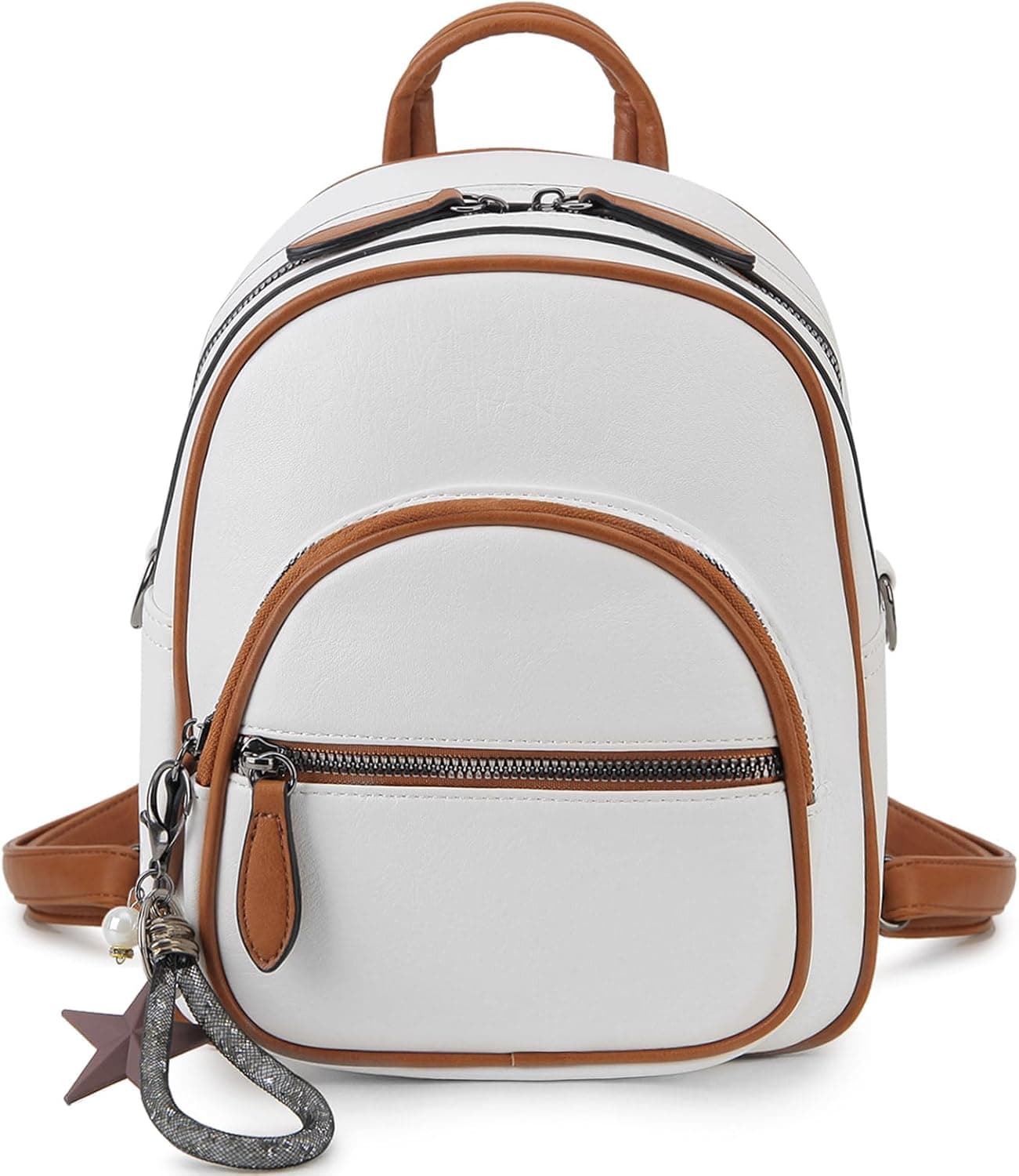 VX VONXURY Mini Backpack Purse PU leather shoulder bag 🎒