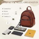 Thumbnail 3 de VX VONXURY Mini Backpack Purse PU leather shoulder bag 🎒