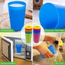 Thumbnail 4 de WAIZHIUA 27Pc reusable plastic cups 260 ml 🥤