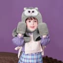 Thumbnail 1 de Warm Plush 3‑in‑1 Kids Hat, Scarf and Mittens 🧣