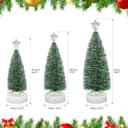 Thumbnail 1 de Warmiehomy 3pcs small LED Christmas trees 🎄