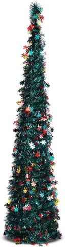 Thumbnail principal de Warmiehomy 5ft glittering collapsible Christmas tree 🎄