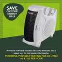 Thumbnail 3 de Warmlite WL44001 2000W fan heater with thermostat 🔥