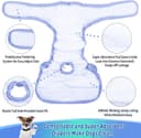 Thumbnail 2 de Washable Reusable Nappies 3-Pack Dog Diapers 🐶