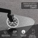 Thumbnail 4 de WASJOYE Office Chair Mat 90x120 cm 🪑