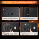 Thumbnail 3 de WASJOYE Safe Boxes for Home, Digital Electronic Security Keypad Large Safes, Cabinet Safe with Key Lock for Home Hotel Business Office Money Gun Jewelry Passport, 42L
WASJOYE Safe Boxes for Home, Digital Electronic S…