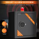 Thumbnail 4 de WASJOYE Safe Boxes for Home, Digital Electronic Security Keypad Large Safes, Cabinet Safe with Key Lock for Home Hotel Business Office Money Gun Jewelry Passport, 42L
WASJOYE Safe Boxes for Home, Digital Electronic S…