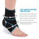 Thumbnail 1 de WASPO Ankle Support Brace for Injury Recovery 🦶