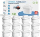 Thumbnail principal de WaterJingYi Maxtra Pro compatible 12-pack water filters 💧