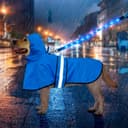 Thumbnail principal de Weesiber Dog Raincoat Adjustable Large, Blue 🐶