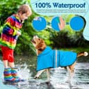 Thumbnail 5 de Weesiber Dog Raincoat Adjustable Large, Blue 🐶