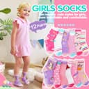 Thumbnail 4 de Welwoos 12 Baby Girls Non‑Slip Socks 🧦