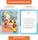 Thumbnail 2 de Who What Why Conversation Cards Ages 4+ 🎲