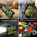 Thumbnail 2 de Wind Up Solar Radio SOLARBABY Emergency Radio though self-powered with 4000 mAh battery 📻