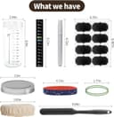 Thumbnail 1 de WINUSD 700ML Sourdough Starter Jar Kit for Baking 🍞