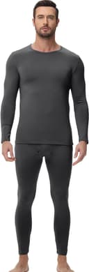 Thumbnail principal de wirarpa Men's Thermal Underwear Set Fleece Lined Base Layer 👕
