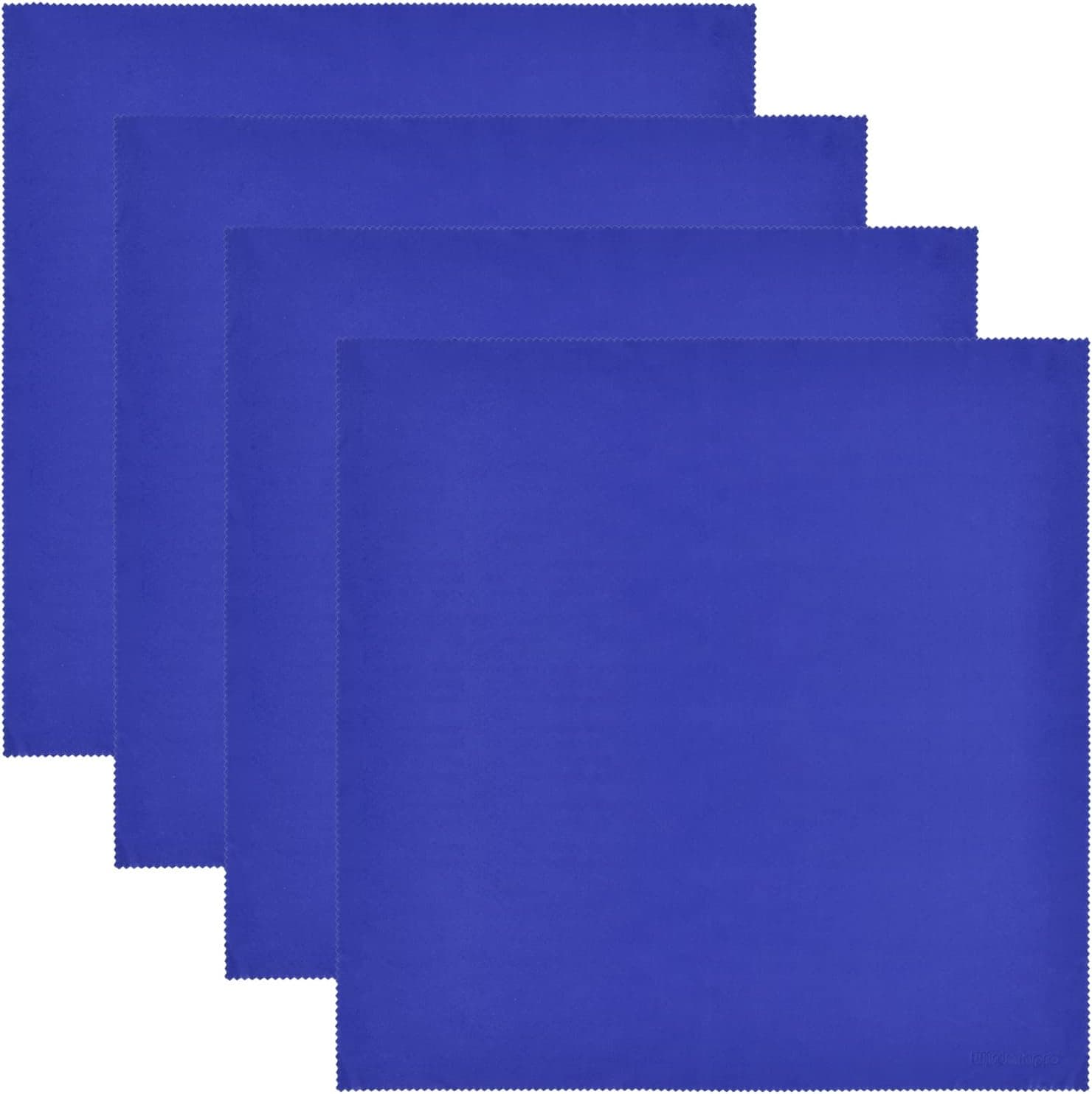 Wisdompro Extra Large Microfiber Cloths 16x16, 4-Pack ⌚