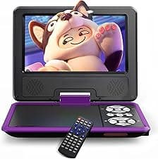 WOLFANG 9.5" Portable DVD Player, 7.5" screen 📺