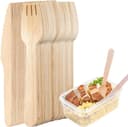 Thumbnail principal de Wooden Cutlery Set 200 biodegradable pieces 🍴