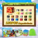 Thumbnail 5 de Wootoyz 150-piece magnetic building blocks for kids 🧩
