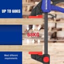 Thumbnail 4 de WORKPRO 305 mm Ratchet Bar Clamp Set 68 kg 🛠️