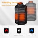 Thumbnail 3 de WUEAOA Heated Gilet 10000mAh power bank vest 🧥