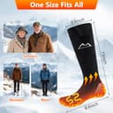 Thumbnail 1 de WUEAOA Heated Socks 5000mAh heated socks 🔥🧦