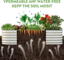 Thumbnail 3 de Wurzberge Anti-rust Coated Raised Bed 648L Oval Garden Kit 📦