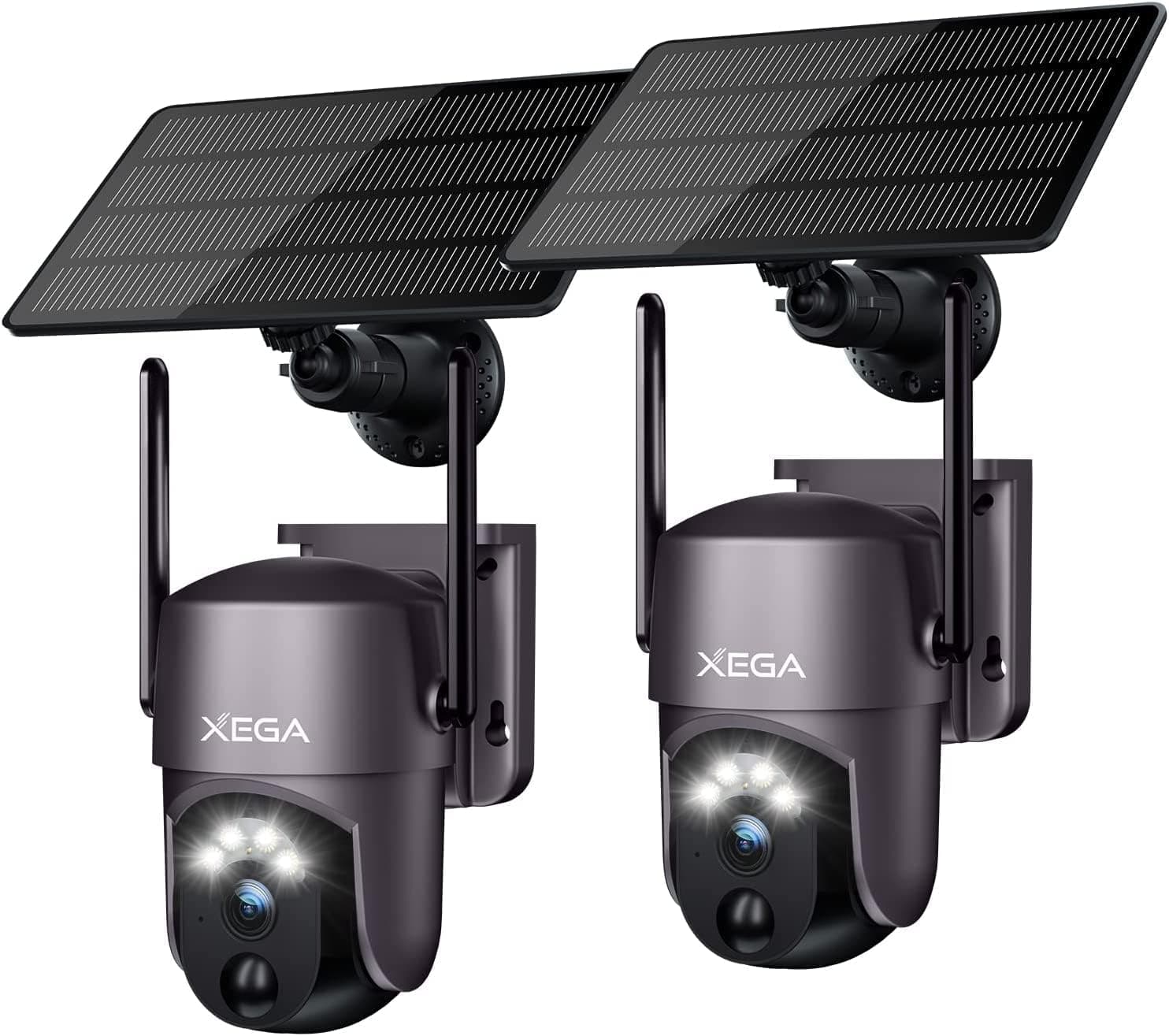 Xega 2Pack Smart Solar 2K PTZ security camera 📷