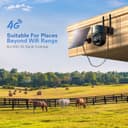 Thumbnail 1 de Xega 4G LTE Solar Security Camera 2K 📷