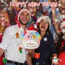 Thumbnail 2 de Xfrog Xmas Stuffed Animal Dog Plush 25 cm dog pillow 🧸