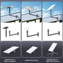 Thumbnail 3 de XLTTYWL Starlink Gen 3 360° adjustable wall mount 📡