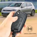 Thumbnail 2 de XUKEY Genuine Leather 3‑Button Car Key Cover 🚗