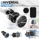 Thumbnail 1 de XUKEY Magnetic Windscreen Phone Holder for iPhone 16 📱