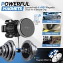 Thumbnail 2 de XUKEY Magnetic Windscreen Phone Holder for iPhone 16 📱