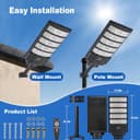 Thumbnail 6 de YACAISI 6000W Solar Street Light 8500K 🌞