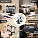 Thumbnail 4 de yAyusi Dual-lamp Video Conference Lighting LED ring light for streaming 🎥