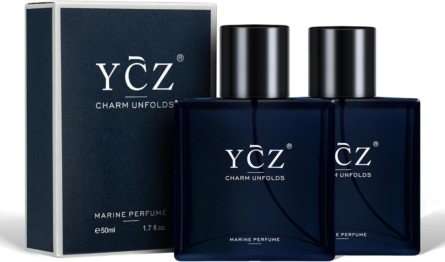 Ycz Charm Unfolds Marine Eau de Parfum for Men 1.7 oz 📦