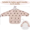 Thumbnail 1 de Yiupea Baby Weaning Bib long-sleeve 6–24 months 🧒