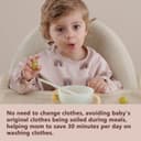 Thumbnail 4 de Yiupea Baby Weaning Bib long-sleeve 6–24 months 🧒