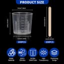 Thumbnail 1 de YKUKIZEE 30 ml Small Plastic Measuring Cups for Resin 🧴