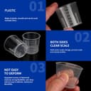 Thumbnail 4 de YKUKIZEE 30 ml Small Plastic Measuring Cups for Resin 🧴