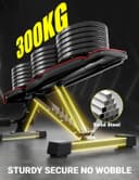 Thumbnail 3 de Yoleo Adjustable Foldable Weight Bench 300kg 🏋️♂️