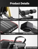 Thumbnail 6 de Yoleo Adjustable Foldable Weight Bench 300kg 🏋️♂️