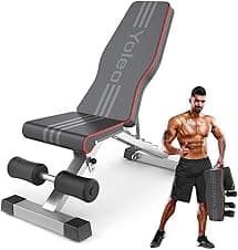YOLEO Weight Bench 300kg adjustable incline strength bench 🏋️
