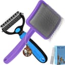Thumbnail principal de YOYUPETA Large Slicker Brush Set 3PC for Long-Haired Dogs 🐶