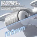 Thumbnail 2 de Ytloospt Ab Roller Wheel with Timer ⌚