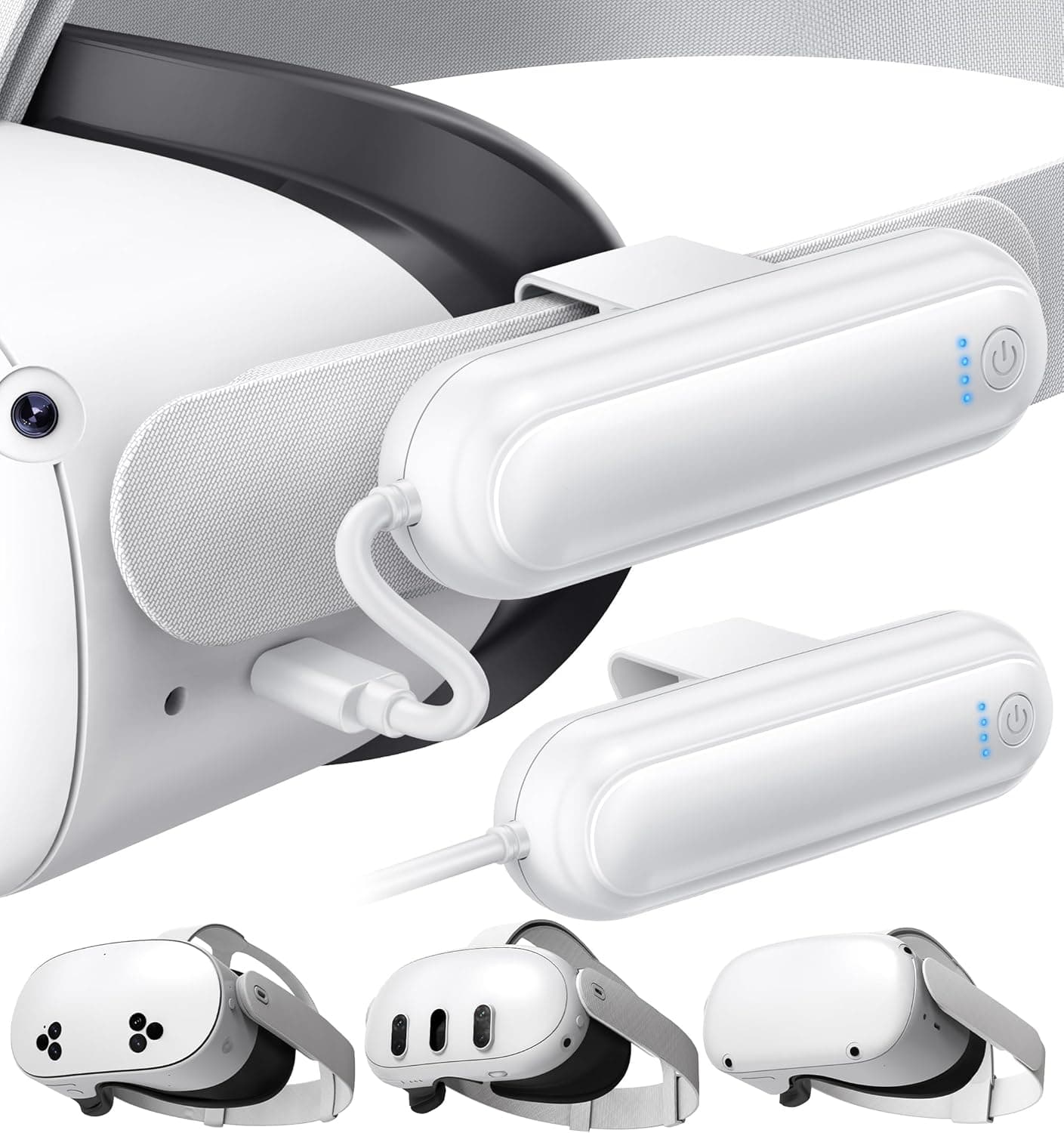 YUANHOT 20,000mWh battery pack for Quest 3S headset 🎧