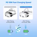 Thumbnail 4 de YUANHOT 20,000mWh battery pack for Quest 3S headset 🎧