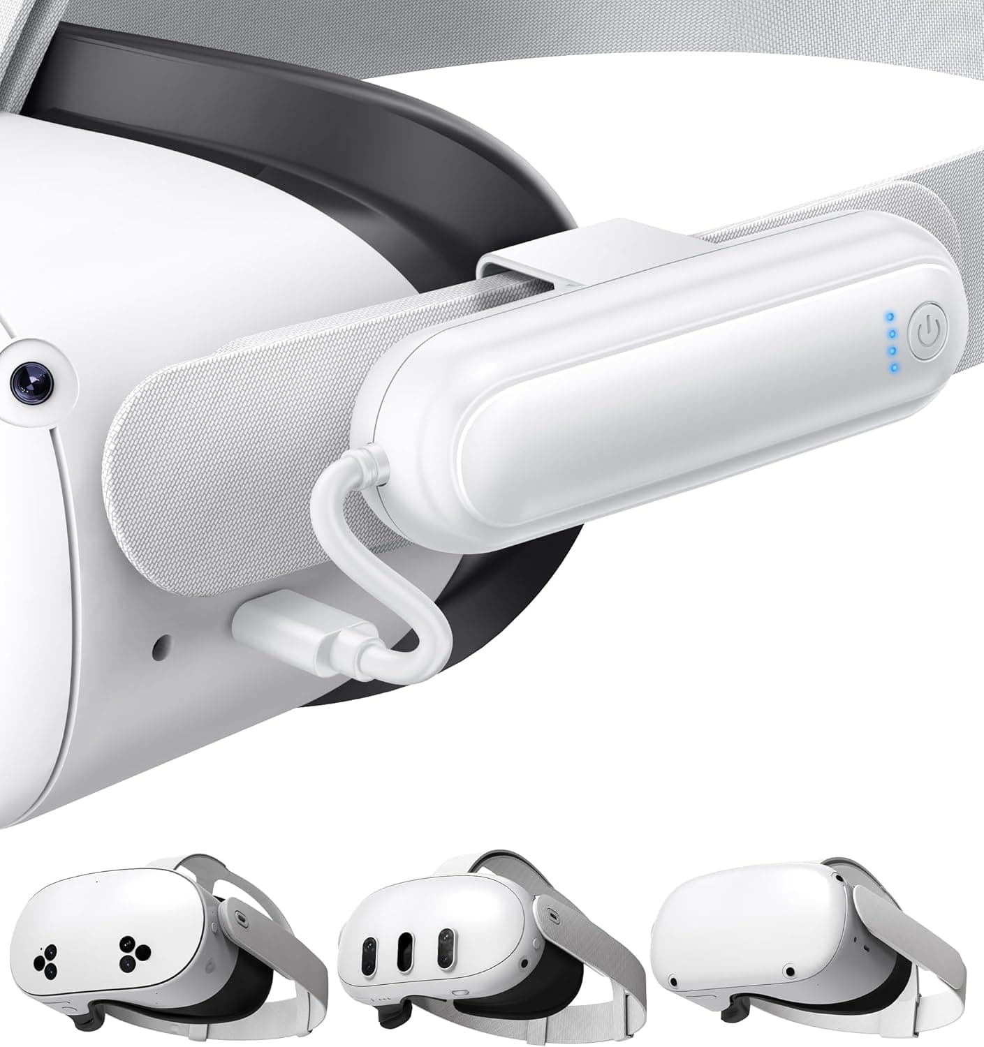 YUANHOT Battery Pack for Meta Quest 3S 20000mWh VR battery 🎧